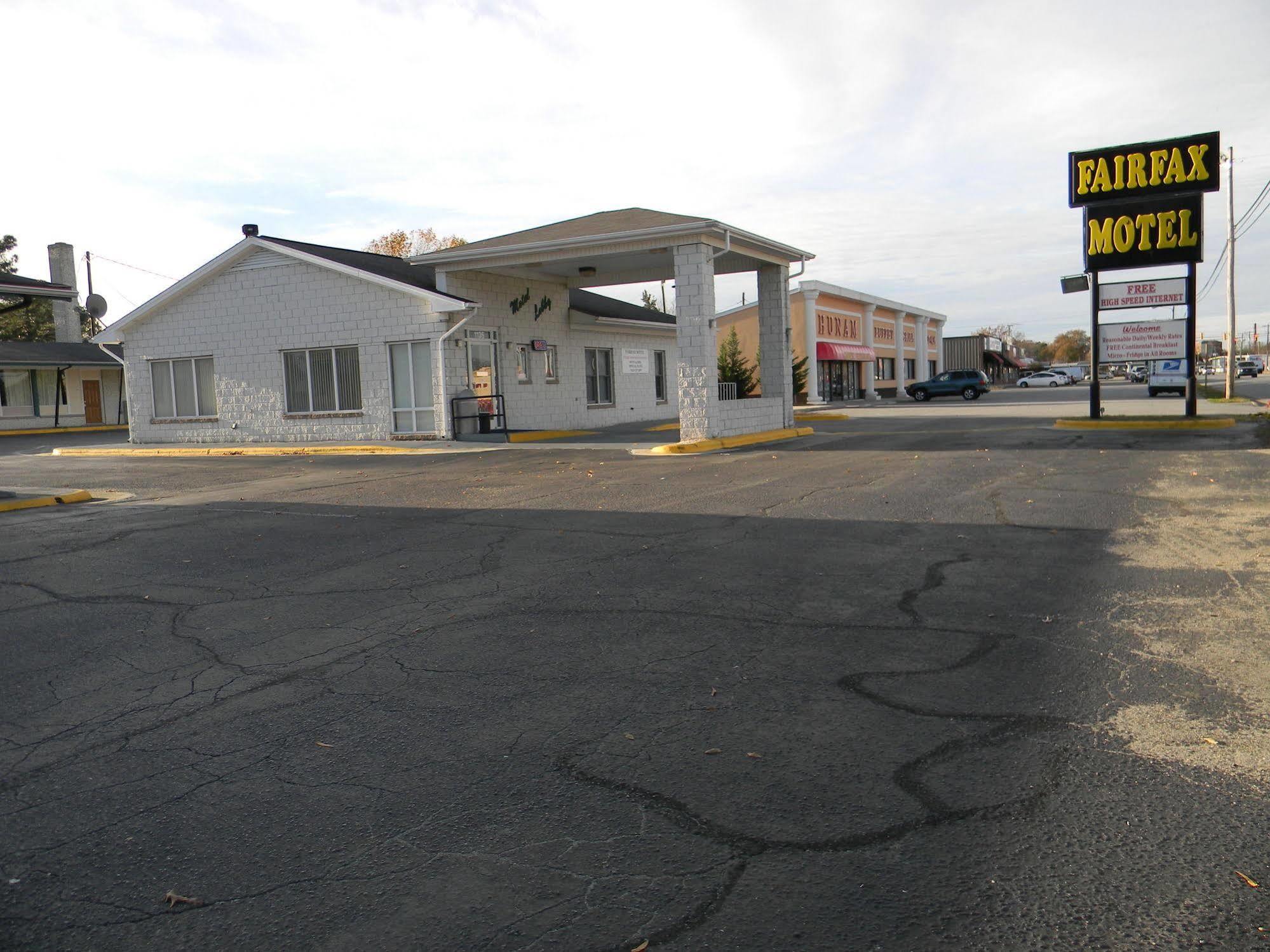 Fairfax Motel Roanoke Rapids Kültér fotó